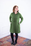 Vestido Vancouver - Midi com Capuz em Moletinho - Naguirre Shop