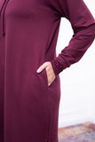 Vestido Vancouver - Midi com Capuz em Moletinho - Naguirre Shop