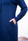Vestido Vancouver - Midi com Capuz em Moletinho - Naguirre Shop