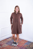 Vestido Vancouver - Midi com Capuz em Moletinho - Naguirre Shop