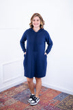 Vestido Vancouver - Midi com Capuz em Moletinho - Naguirre Shop