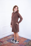 Vestido Vancouver - Midi com Capuz em Moletinho - Naguirre Shop
