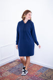 Vestido Vancouver - Midi com Capuz em Moletinho - Naguirre Shop