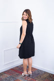 Vestido Vanessa – Midi Regata Ajustável em Viscose Marrant - Naguirre Shop
