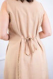 Vestido Vanessa – Midi Regata Ajustável em Viscose Marrant - Naguirre Shop