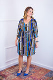 Vestido Virgínia - Midi Ajustável com Manga Morcego em Malha Confort - Naguirre Shop