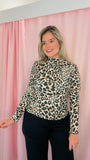 Blusa Donna - Manga longa com Golinha