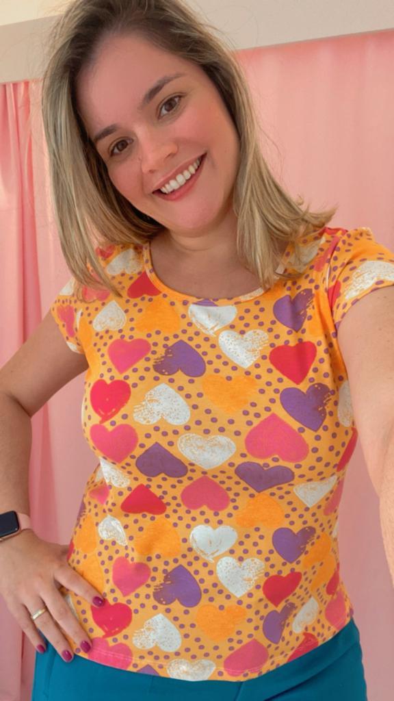 Blusa Carolina - Baby Look - Naguirre Shop