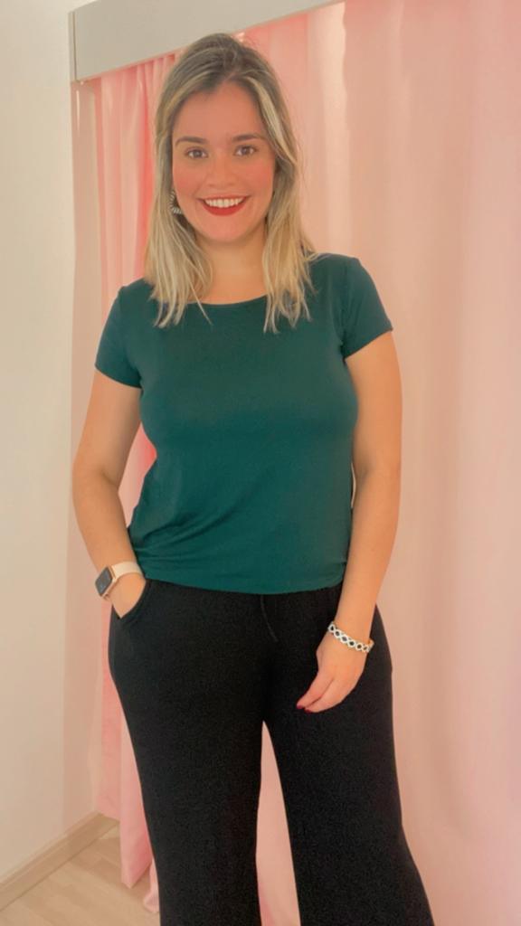 Blusa Carolina - Baby Look - Naguirre Shop