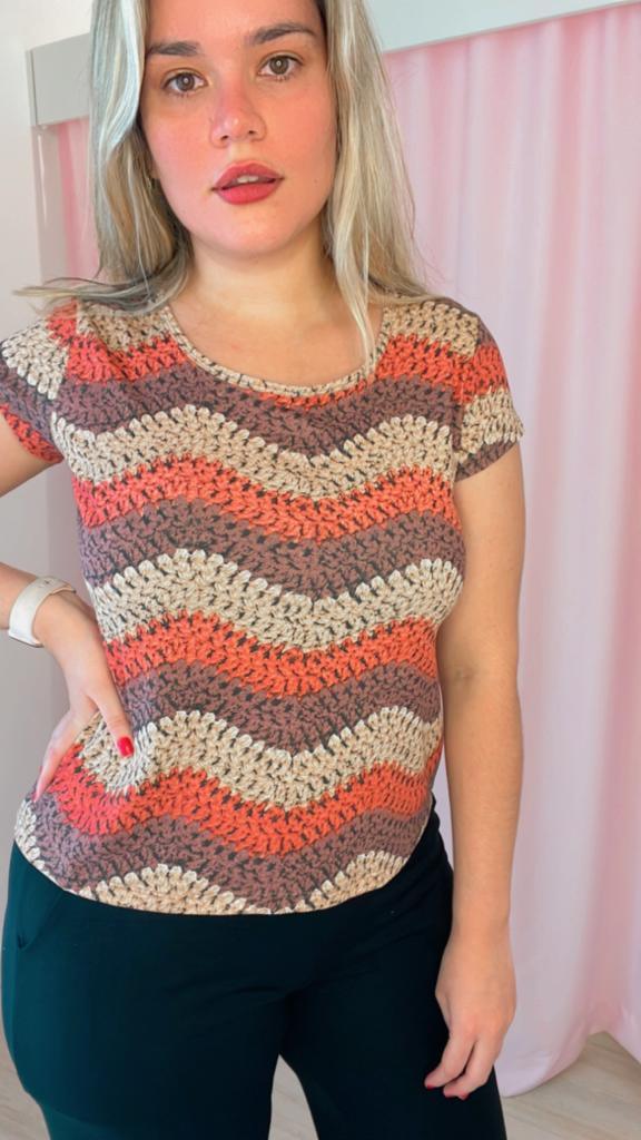 Blusa Carolina - Baby Look - Naguirre Shop