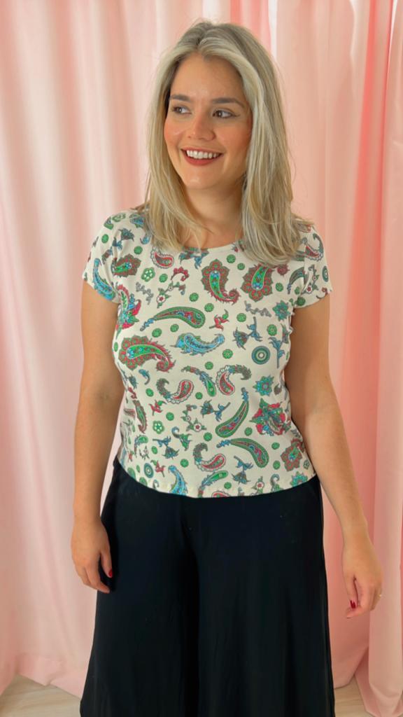 Blusa Carolina - Baby Look - Naguirre Shop