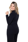 Blusa Donna - Manga longa com Golinha - Naguirre Shop
