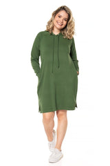 Vestido Vancouver - Midi com Capuz em Moletinho - Naguirre Shop