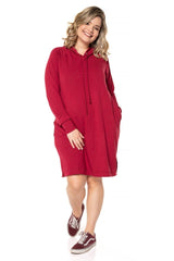 Vestido Vancouver - Midi com Capuz em Moletinho - Naguirre Shop
