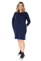 Vestido Vancouver - Midi com Capuz em Moletinho - Naguirre Shop