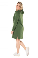 Vestido Vancouver - Midi com Capuz em Moletinho - Naguirre Shop