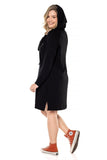 Vestido Vancouver - Midi com Capuz em Moletinho - Naguirre Shop