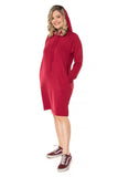 Vestido Vancouver - Midi com Capuz em Moletinho - Naguirre Shop