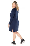 Vestido Vancouver - Midi com Capuz em Moletinho - Naguirre Shop