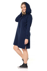 Vestido Vancouver - Midi com Capuz em Moletinho - Naguirre Shop
